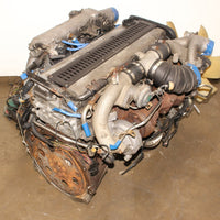 TOYOTA 1JZGTE NON VVTI 2.5L 6CYL TWIN TURBO ENGINE FRONT SUMP JDM MOTOR 1JZ