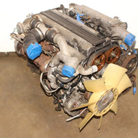 TOYOTA 1JZGTE NON VVTI 2.5L 6CYL TWIN TURBO ENGINE FRONT SUMP JDM MOTOR 1JZ