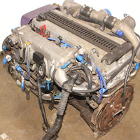 Toyota 1JZGTE Non VVTi 2.5L 6CYL Twin Turbo Engine Front Sump JDM Motor 1JZ