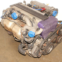 Toyota 1JZGTE Non VVTi 2.5L 6CYL Twin Turbo Engine Front Sump JDM Motor 1JZ