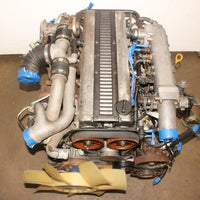 TOYOTA 1JZGTE NON VVTI 2.5L 6CYL TWIN TURBO ENGINE FRONT SUMP JDM MOTOR 1JZ
