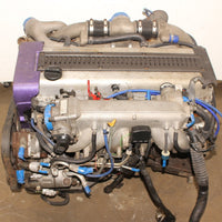 Toyota 1JZGTE Non VVTi 2.5L 6CYL Twin Turbo Engine Front Sump JDM Motor 1JZ